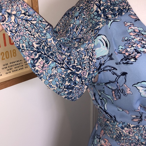 BCBG floral wrap dress - Picture 4 of 5